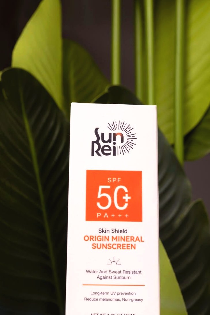 Crème Solaire Minérale SUNREI Skin Shield SPF50+ PA+++, 50 mL